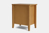 Ivy Wide 3 Drawer Bedside Table - Pine