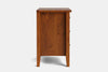 Ivy Wide 3 Drawer Bedside Table - Pine