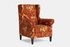 Korver Armchair – Chinoiserie Print Fabric