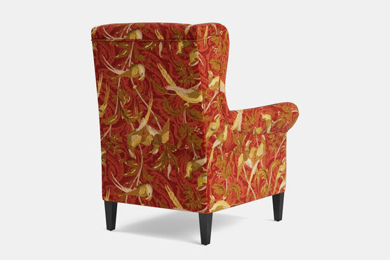 Korver Armchair – Chinoiserie Print Fabric