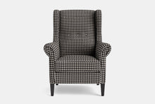  Korver Armchair – Houndstooth Fabric