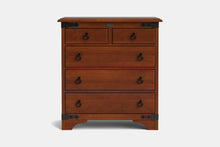  Arthur 5 Drawer Lowboy