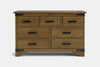 Arthur 7 Drawer Lowboy