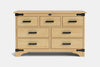 Arthur 7 Drawer Lowboy