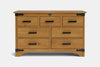 Arthur 7 Drawer Lowboy