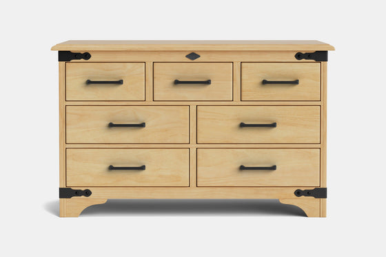 Arthur 7 Drawer Lowboy