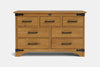 Arthur 7 Drawer Lowboy