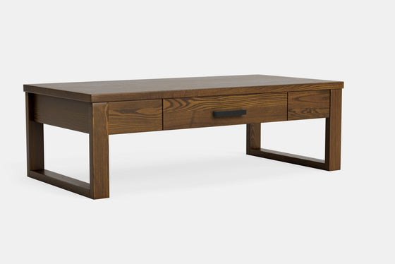 Hari Coffee Table with Drawer - Ash