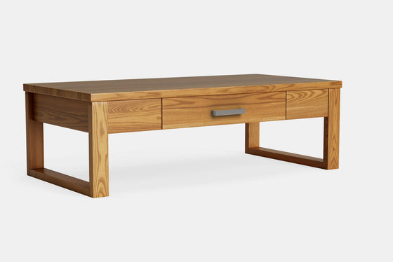 Hari Coffee Table with Drawer - Ash