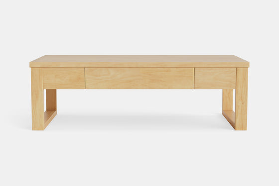 Hari Coffee Table with Drawer - Pine