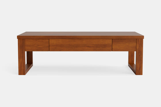 Hari Coffee Table with Drawer - Pine