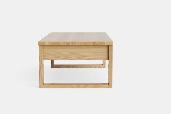 Hari Coffee Table with Drawer - Ash