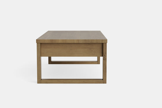 Hari Coffee Table with Drawer - Pine