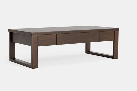 Hari Coffee Table with Drawer - Pine