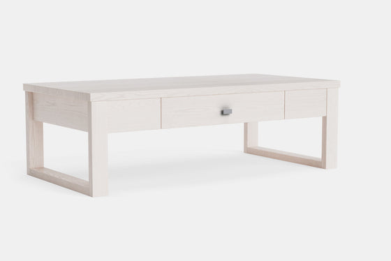 Hari Coffee Table with Drawer - Ash