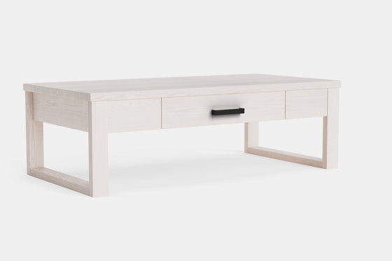 Hari Coffee Table with Drawer - Ash