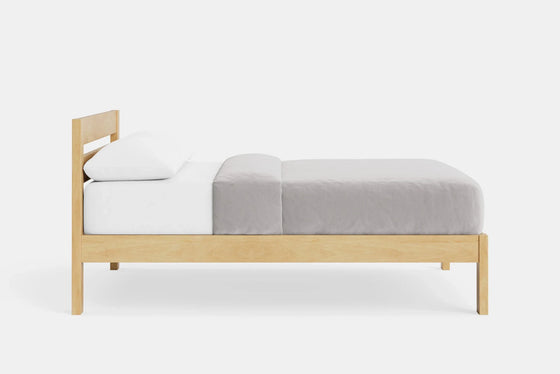 Kaniere Low Foot Bed - Pine