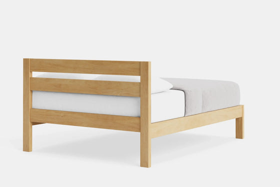 Kaniere Low Foot Bed - Pine