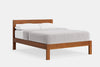 Kaniere Low Foot Bed - Pine