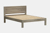 Kaniere Panelled Bed - Ash