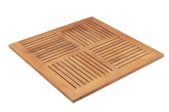 Square Table Top - Teak